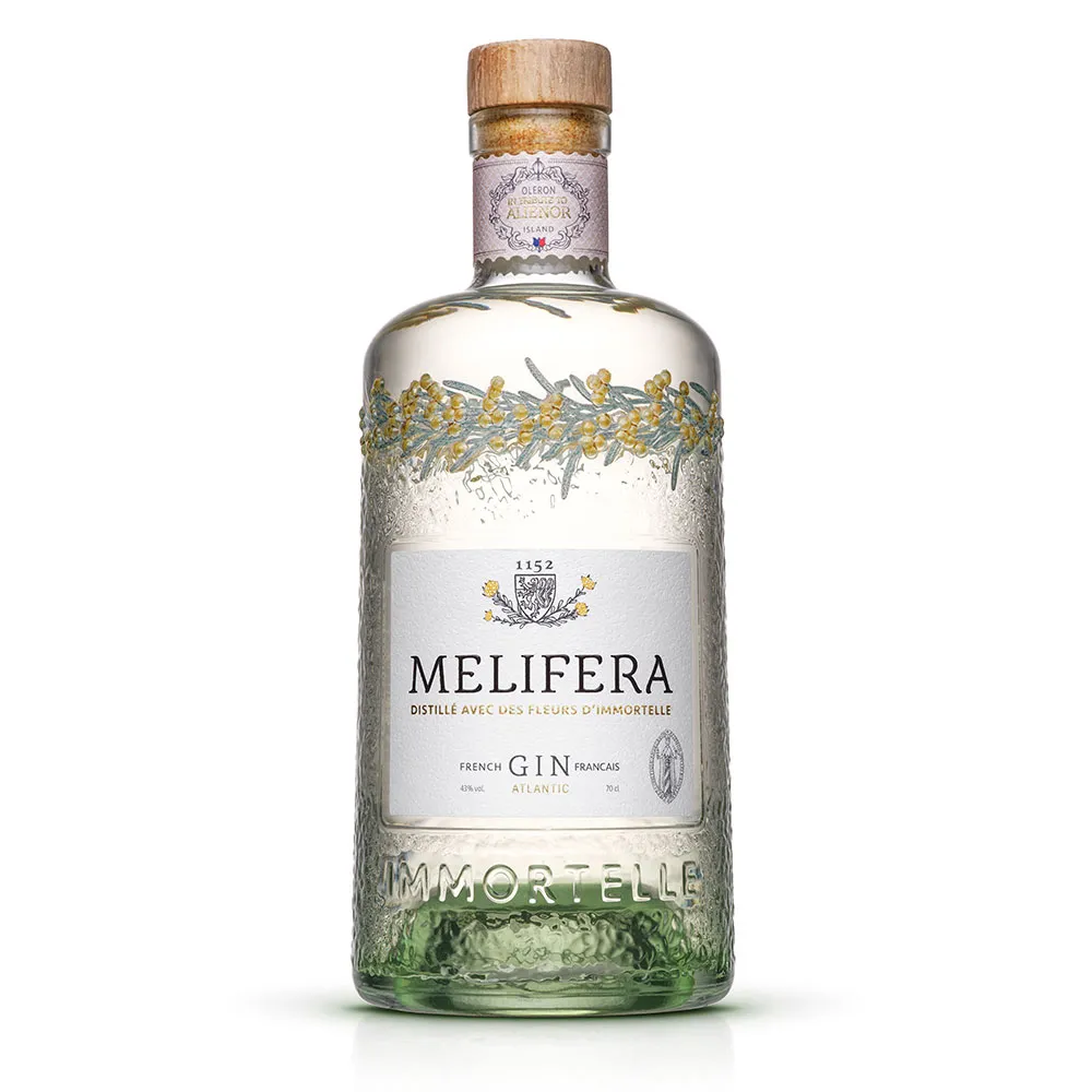 Melifera – Gin Bio Français à la Fleur d’Immortelle – Île d’Oléron