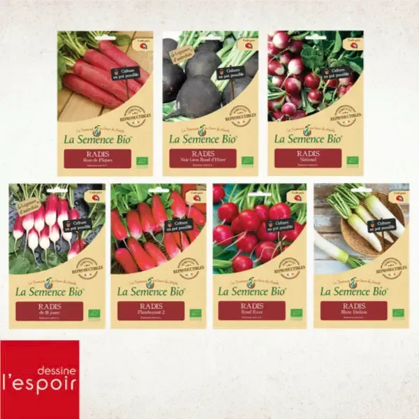 Pochon « On veut des radis ! » – Image 3