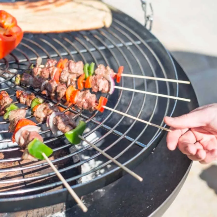 Pack brasero suspendu BonBowl 80 + trépied avec grille Bonfeu – Image 3