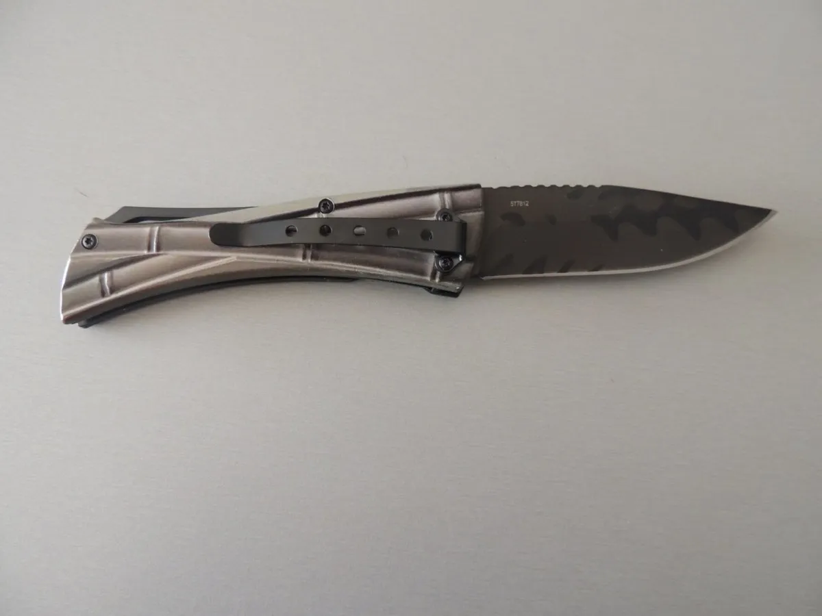 Couteau décor bambou avec étuis Herbertz 577812 – Image 3