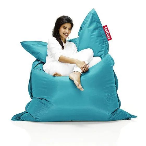 Pouf Fatboy bleu turquoise – Image 2