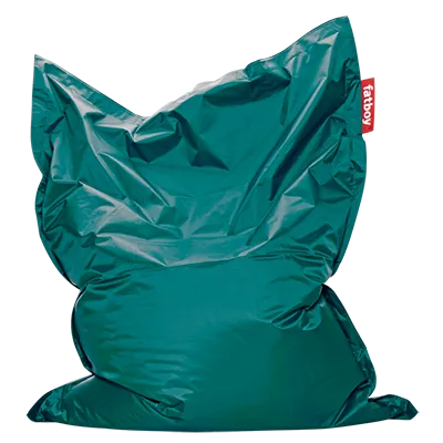 Pouf Fatboy bleu turquoise