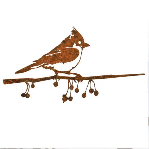 Mésange huppée – Oiseau en métal – Image 2