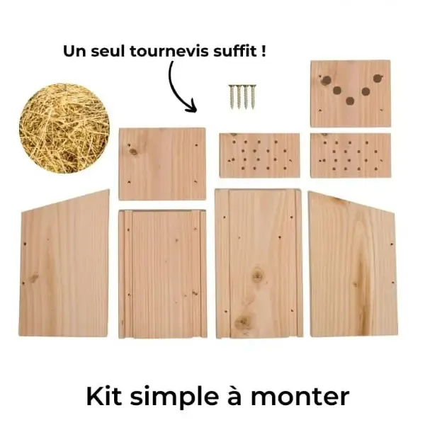 Hôtel à insectes auxiliaires et pollinisateurs – Image 3