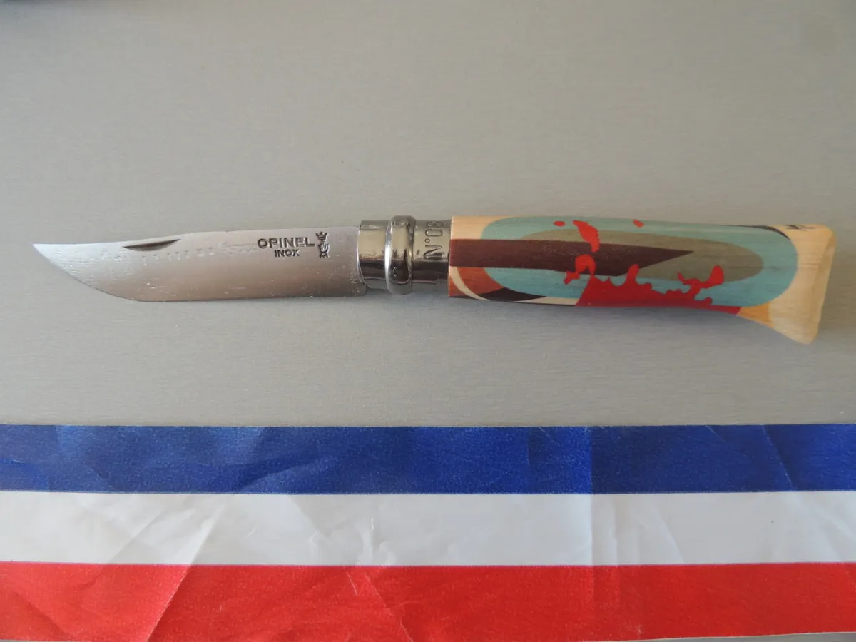 Opinel N°08 Edition Amour 2019 by Franck Pellegrino