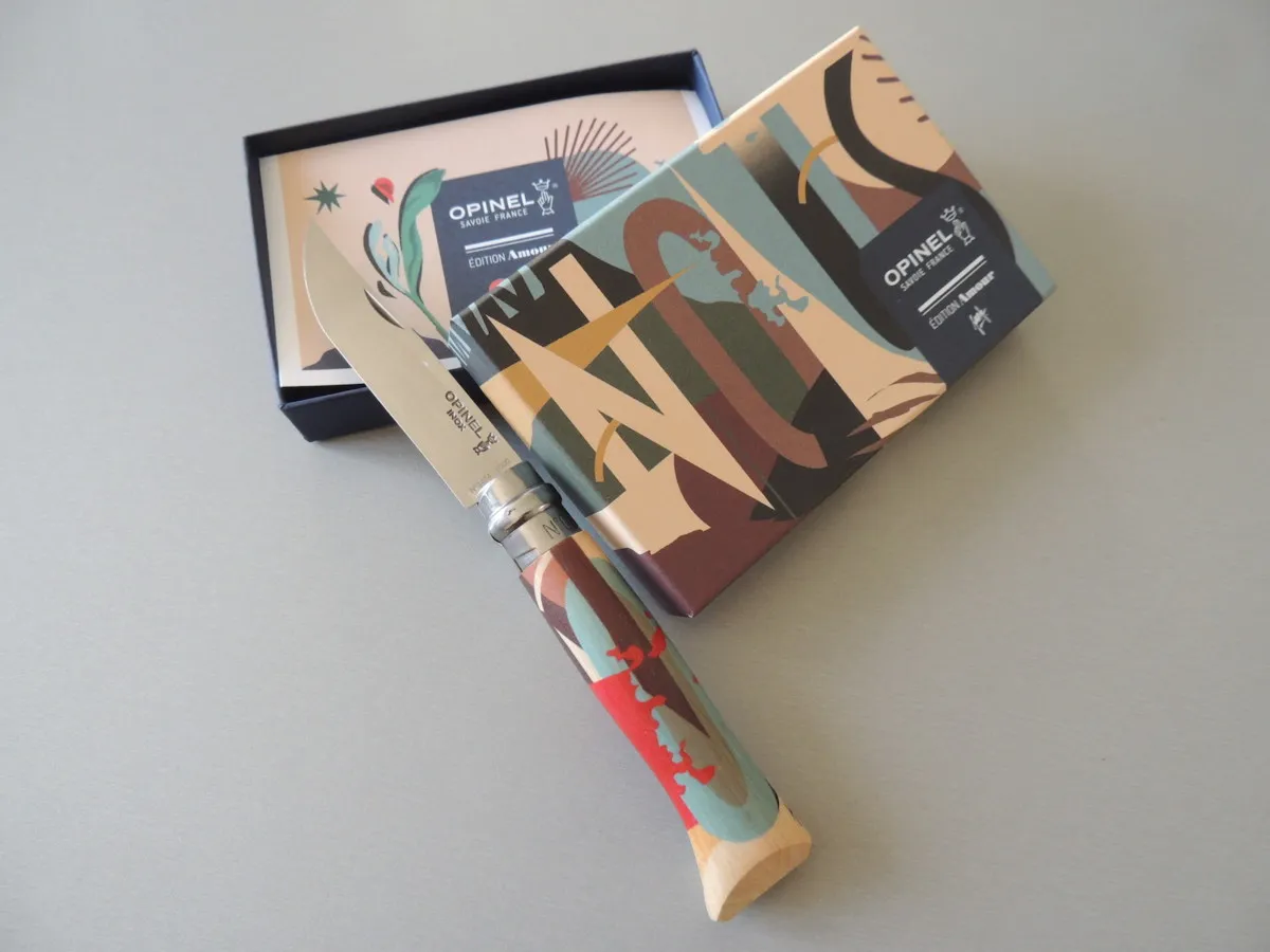 Opinel N°08 Edition Amour 2019 by Franck Pellegrino – Image 2