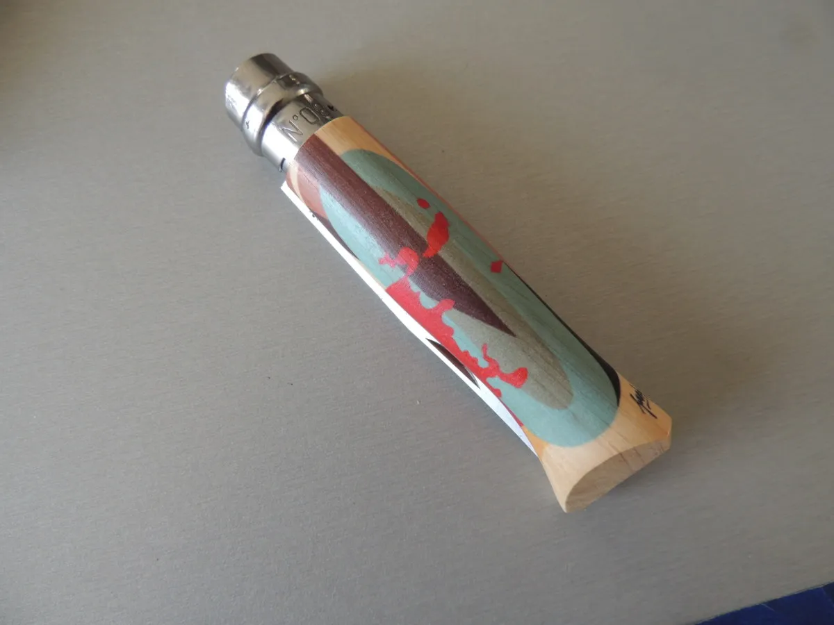 Opinel N°08 Edition Amour 2019 by Franck Pellegrino – Image 3