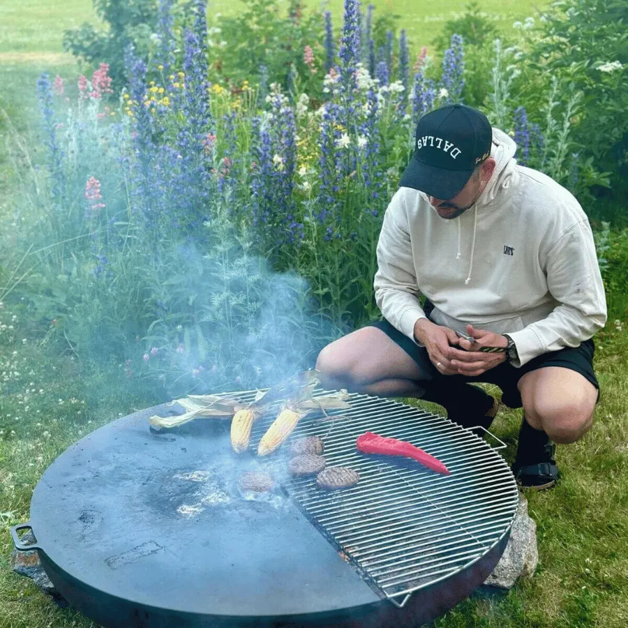 Demi grille barbecue Bongrill 120cm Bonfeu – Image 3