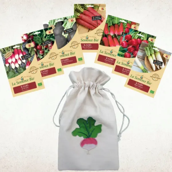 Pochon « On veut des radis ! » – Image 2