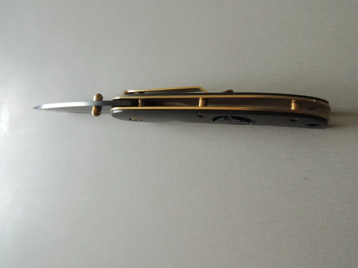 Couteaux Puma-Tec noir et or au logo Puma – Image 3