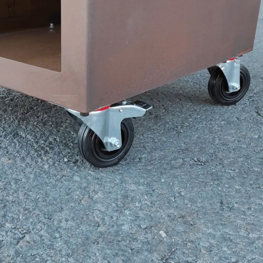 Roulettes noires pour brasero Grill Chic