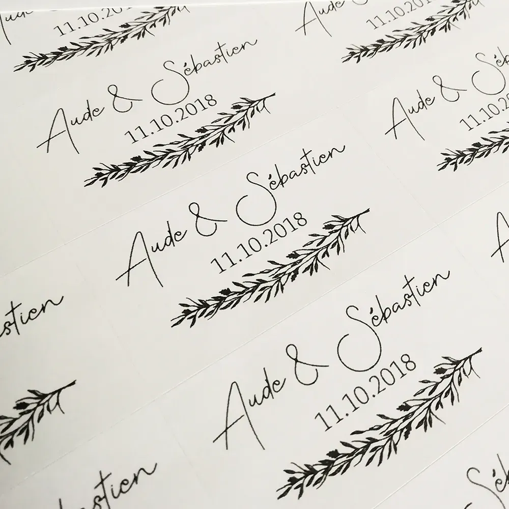 24 stickers thème “Brindille” à personnaliser – Image 3