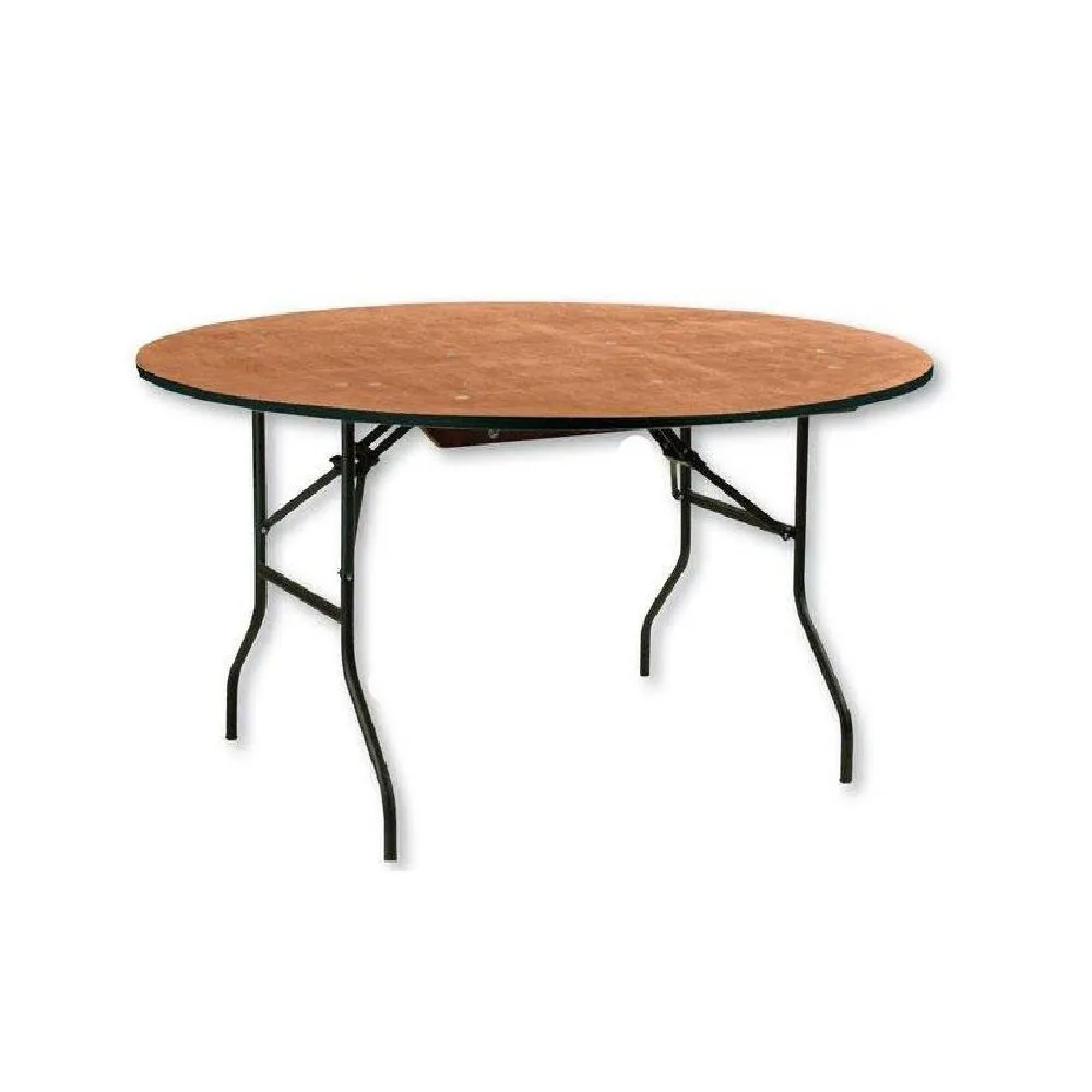 Table ronde en location 150 cm (8-10 personnes)