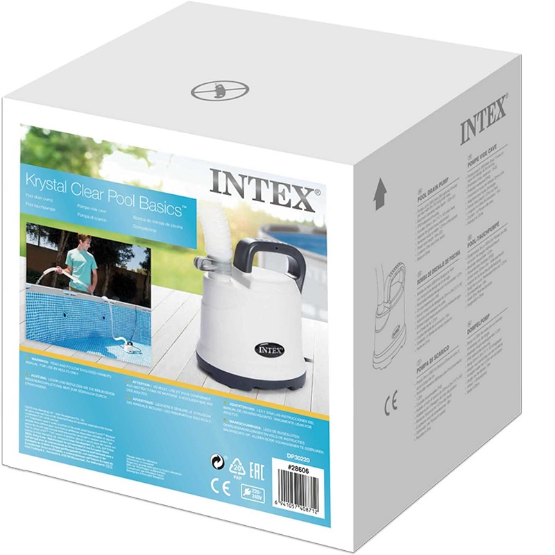Intex pompe vide de piscine 3.6m3/h 28606 – Image 2