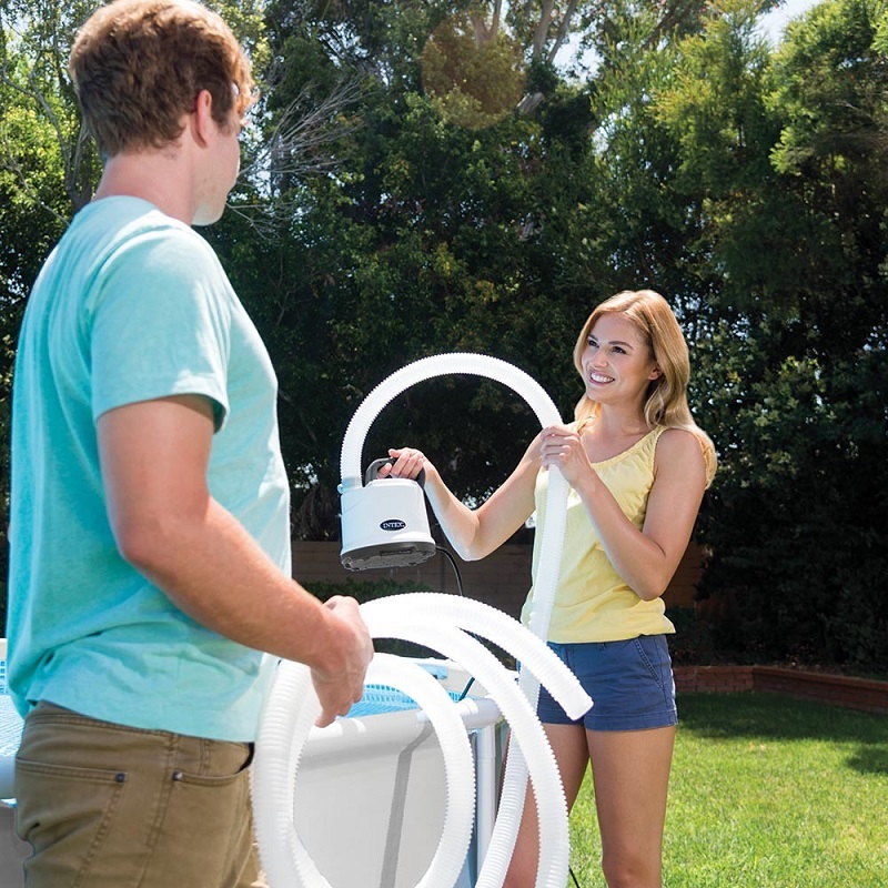 Intex pompe vide de piscine 3.6m3/h 28606 – Image 6