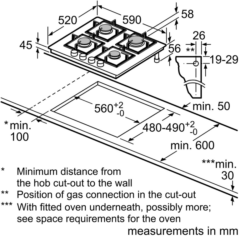 Bosch plaque de cuisson PNP6B6B90 – Image 7