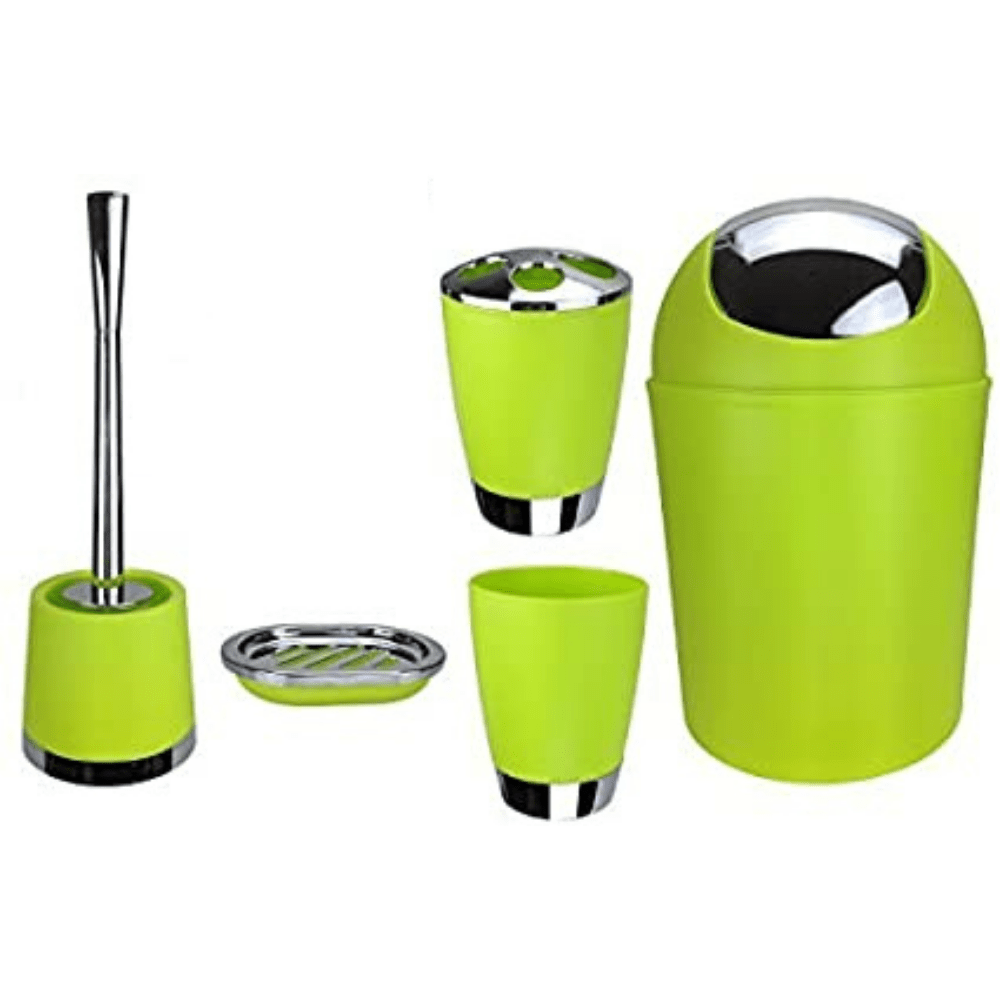 Ensemble de salle de bain 5 pièces Jaune