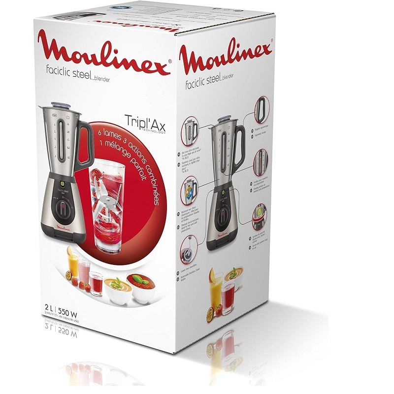 Moulinex blender mixeur électrique LM320A10 – Image 2