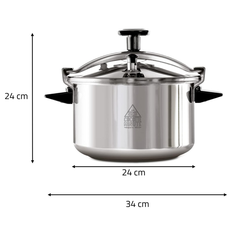 Seb cocotte minute 10 L authentique P0531600 – Image 4