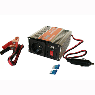 Convertisseur de tension 12V ou 24 V en 230 V max 300 W avec sortie USB – Image 4