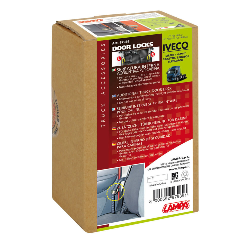 Bloque portes en acier pour Iveco Stralis, Hiway, Eurostar, Eurotech, Eurocargo – Image 4