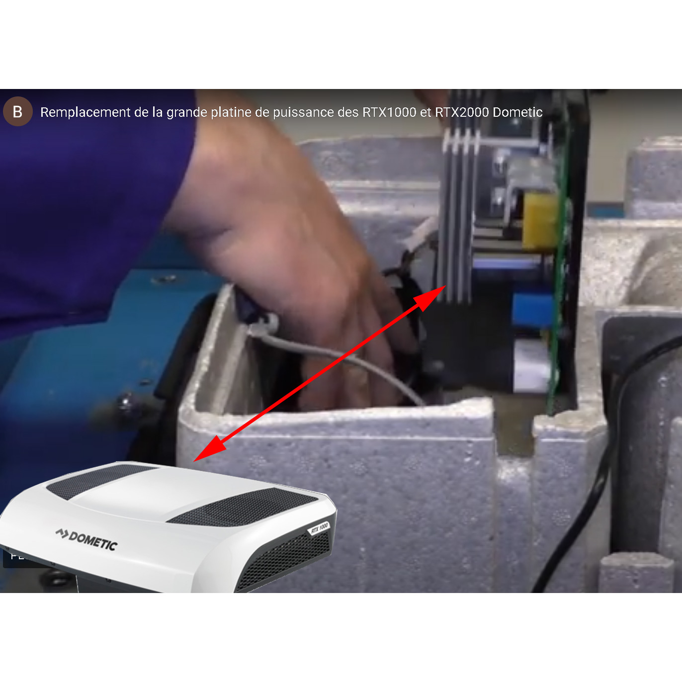 Platines 82-EC-536EC18 de climatisation de toit de camion RTX2000 par Dometic – Image 2