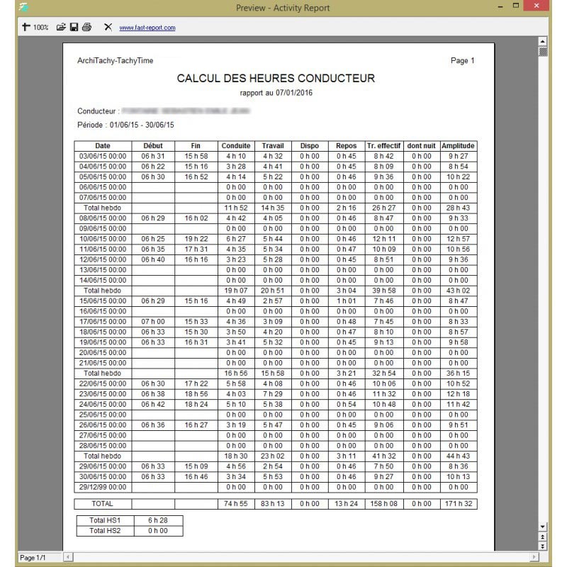 Logiciel de gestion et archivage des données règlementaires pour camions – ArchiTachy version illimitée – sans abonnement – Image 2