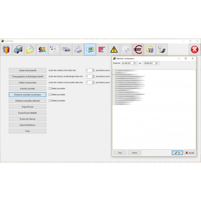 Logiciel de gestion et archivage des données règlementaires pour camions – ArchiTachy version illimitée – sans abonnement – Image 4