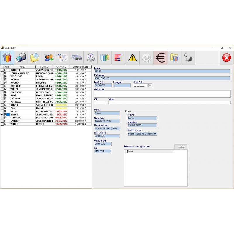 Logiciel de gestion et archivage des données règlementaires pour camions – ArchiTachy version illimitée – sans abonnement – Image 6
