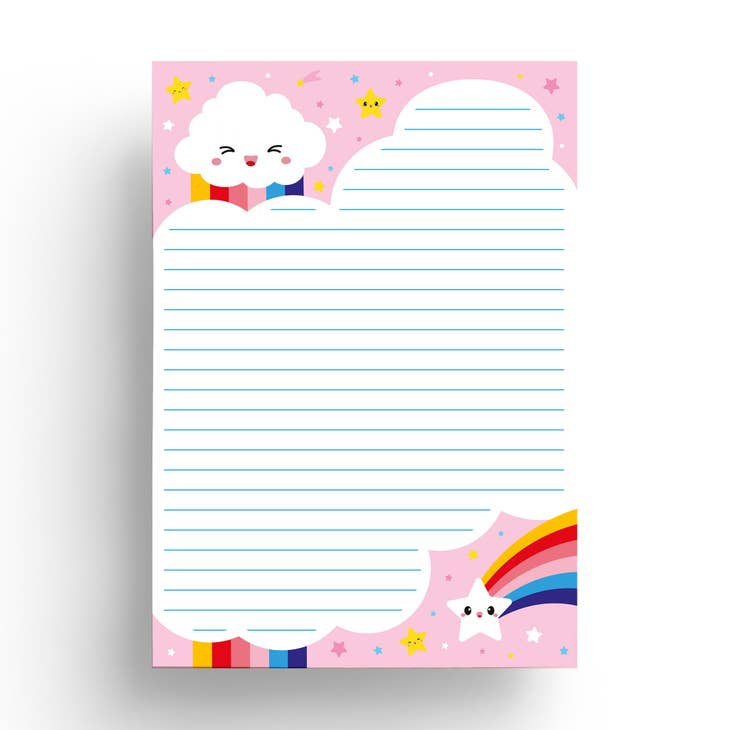 Bloc-notes recto-verso Cloud Rainbow – Image 3