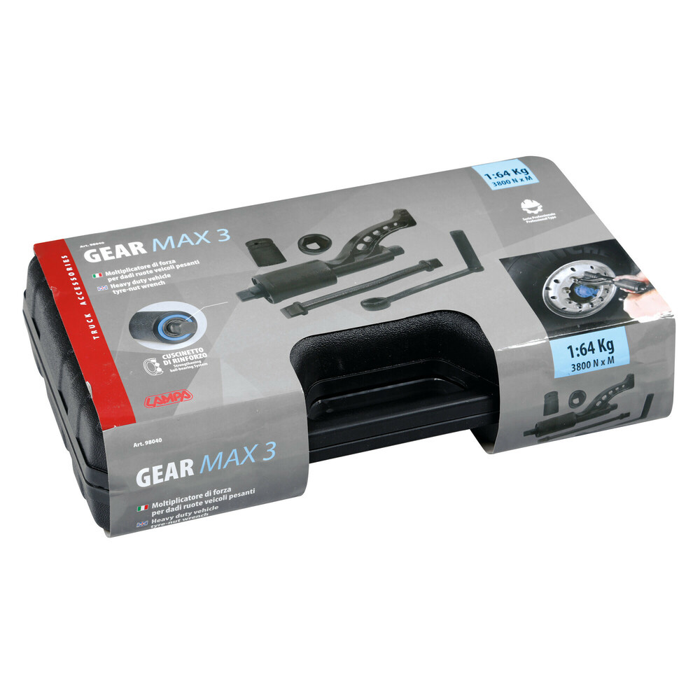 Démultiplicateur pour démontage et montage des écrous 33 mm et 32 mm des roues Poids lourd – Image 4