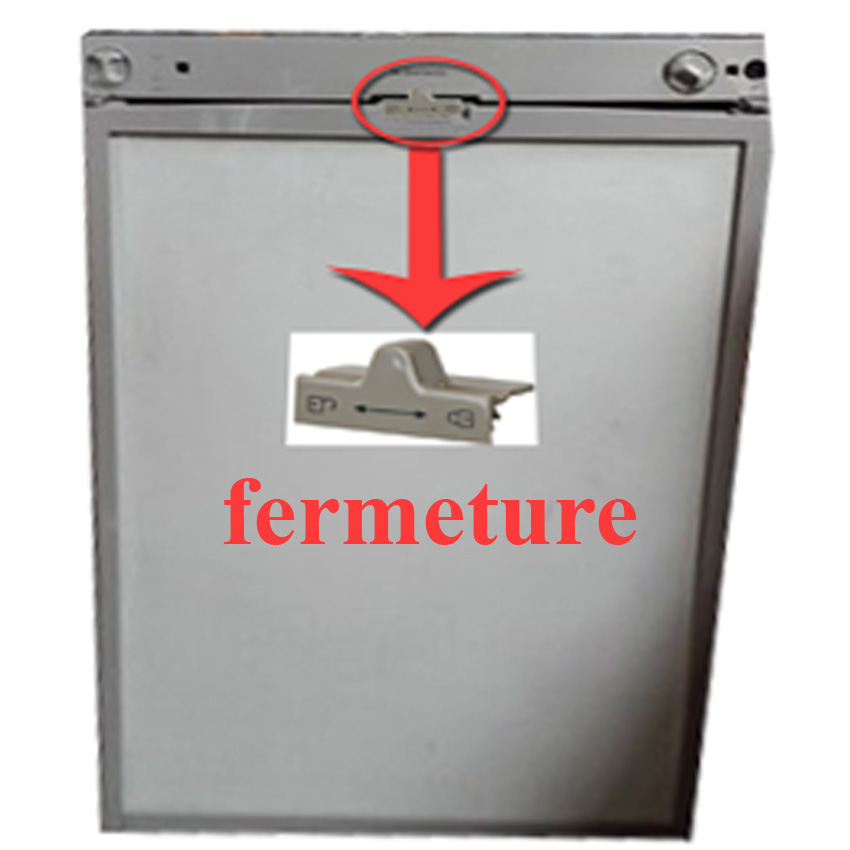 Dometic, loquet de fermeture ou arrêt de porte réfrigérateur RM72XX, RM73XX, RM74XX, RM75XX … – Image 2