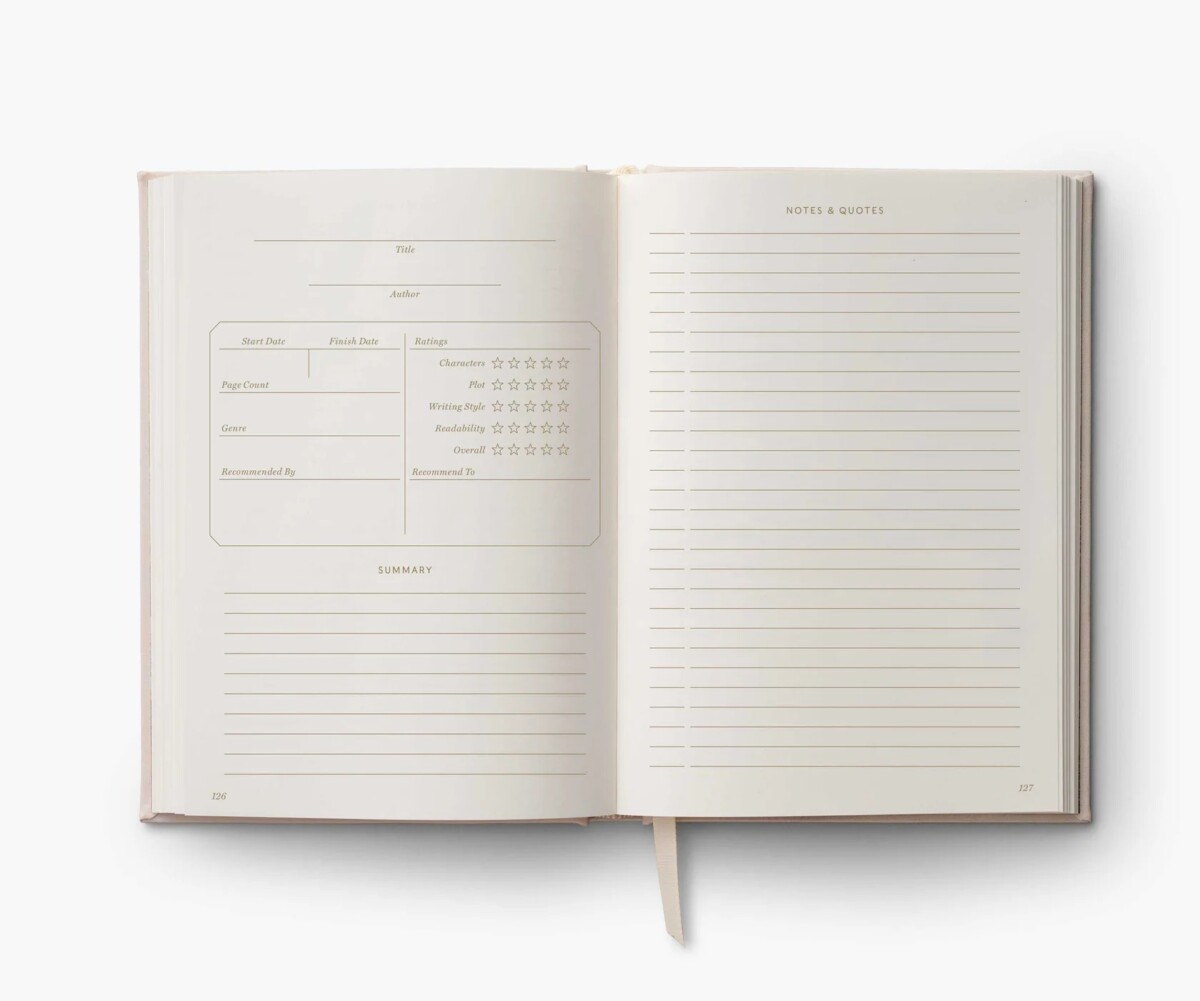 Journal de lecture Bookclub Rifle Paper Co – Image 5