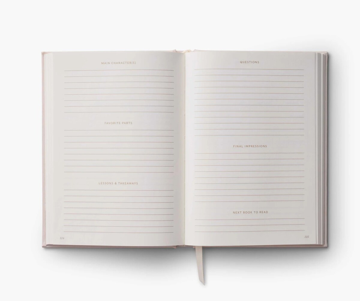 Journal de lecture Bookclub Rifle Paper Co – Image 4