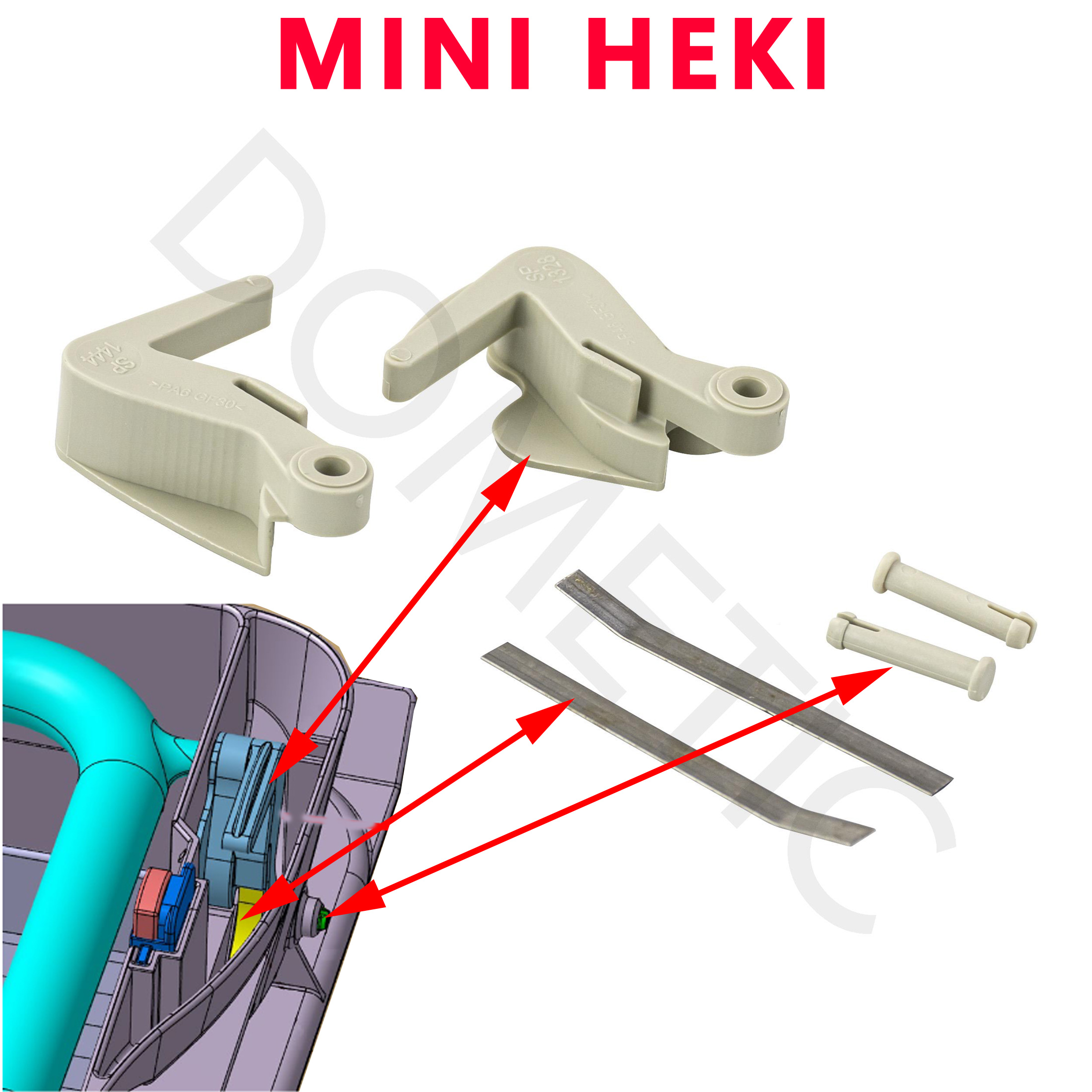Dôme du lanterneau mini-heki en plexiglass ou acrylique ou couvercle en plexiglass complet pour MINI-HEKI sans ventilation renforcé par Dometic – Image 5