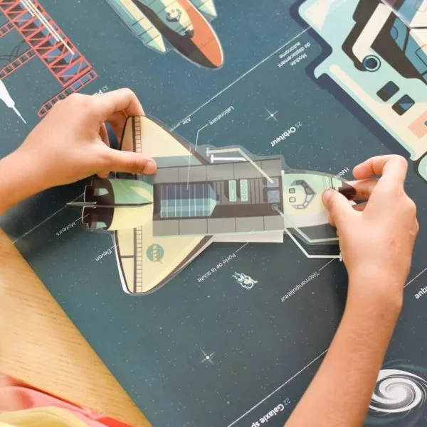 Poster pédagogique + 40 stickers – Astronomie (8-12 ans) – Image 6