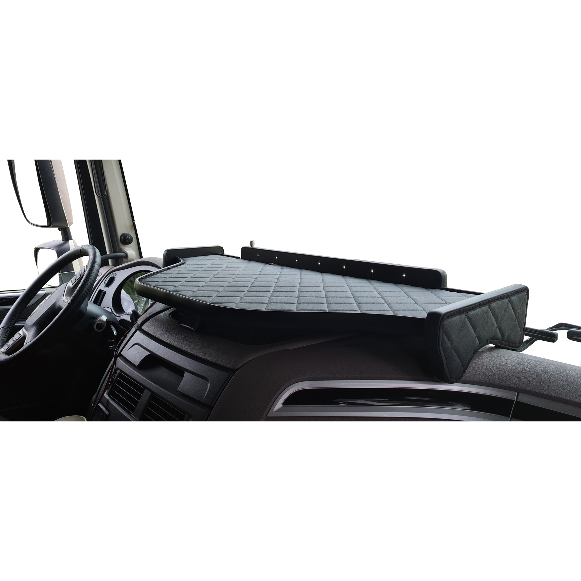 Tablette centrale pour DAF XF 106 Euro 6 + led pour les modèles fabriqué entre janvier 2014 et octobre 2021 – Image 2