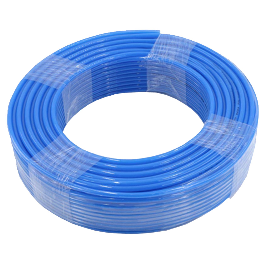 Tuyau d’alimentation d’air pneumatique au mètre, Bleu de diamètre extérieur : 6 mm