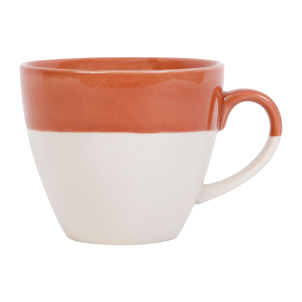 SEMA Tasse crakel terracota 50cl