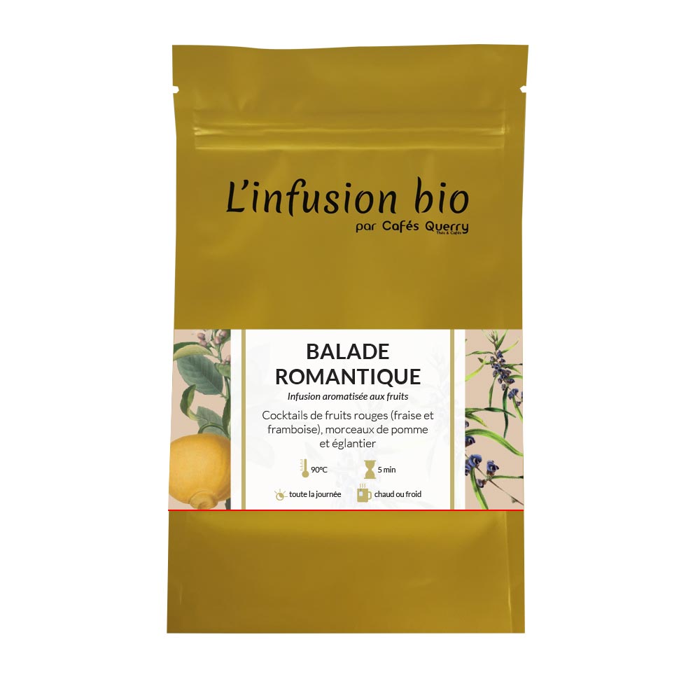 Cafés Querry recharge Balade Romantique bio 100g – Image 2