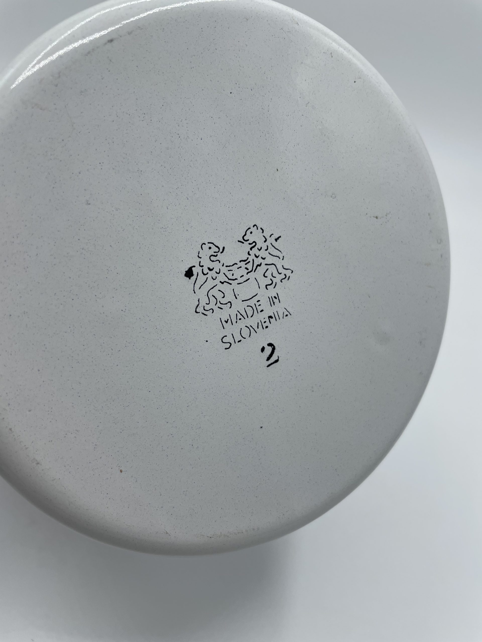 Pot à lait vintage en émail Slovénie – Image 4