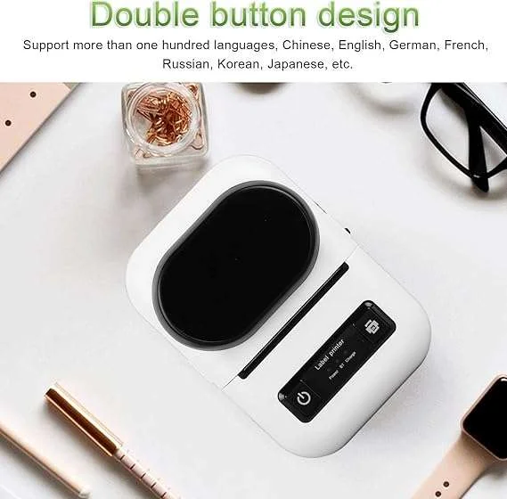 Imprimante de Reçus, mini imprimante Thermique avec Prise UE pour Connecter Plusieurs Appareils pour Centre Commercial – Image 5