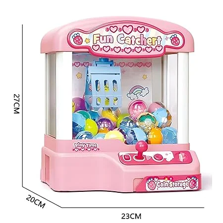 Attrape-Boules RAINBOW RIDERS en plastique amusant pour garçons et filles de 3 ans et plus avec rangement pour pièces, jouet lumineux et sonore, machine à griffes électrique, jeu amusant de musique légère – Image 2