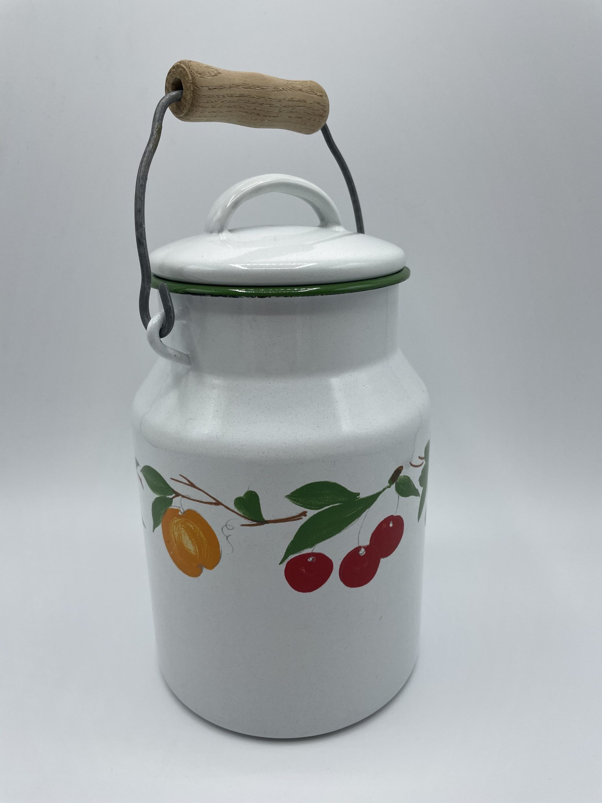 Pot à lait vintage en émail Slovénie – Image 2