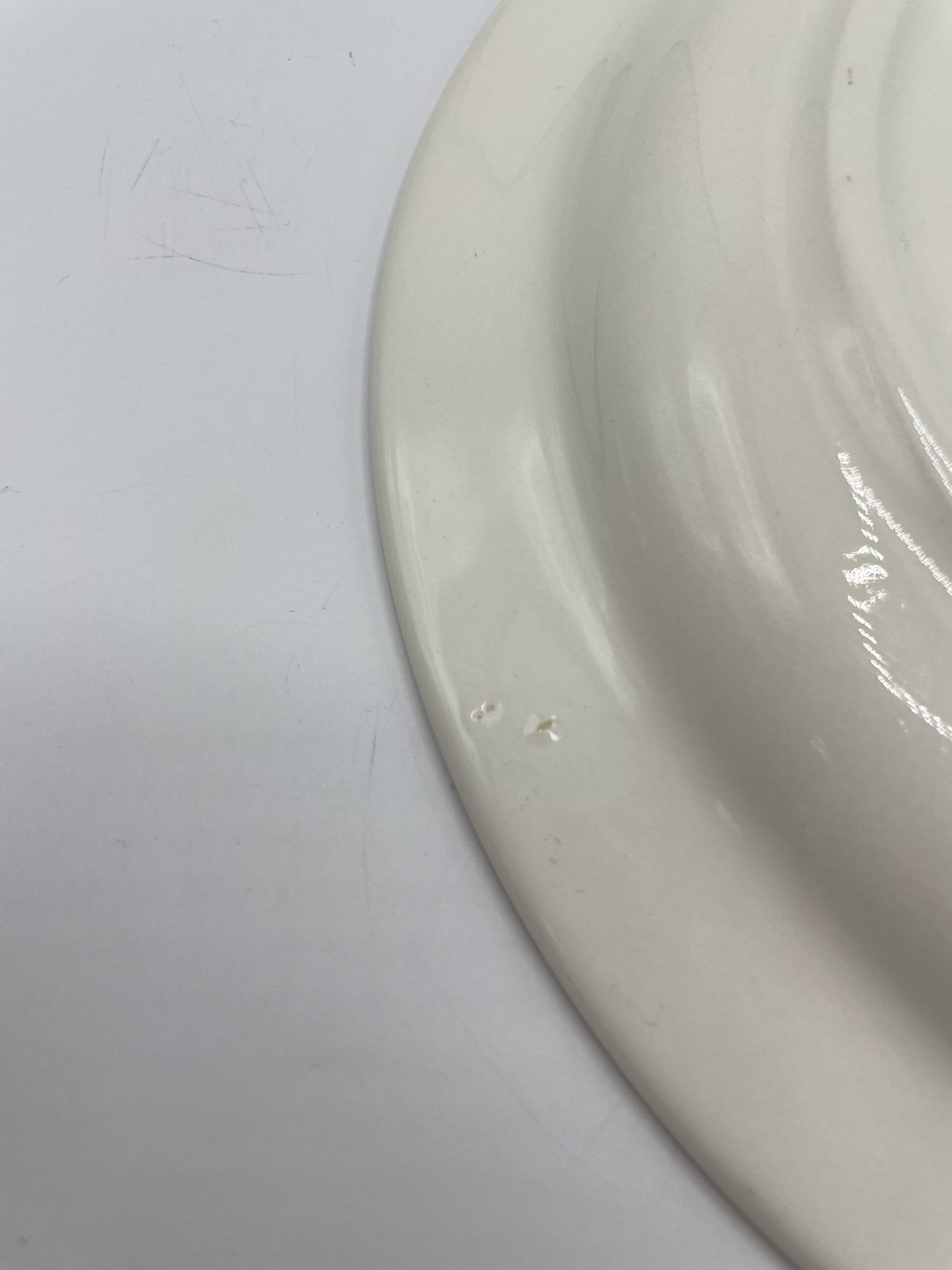 Assiette céramique collection Ceramica Olympia 24k or – Image 3