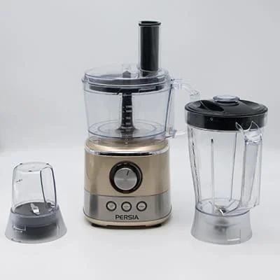 Robot culinaire PERSIA TM-329 Food processor – igname pilée – râpe trancheuse – moulinette mixeur – Batteuse 1000W – Image 3