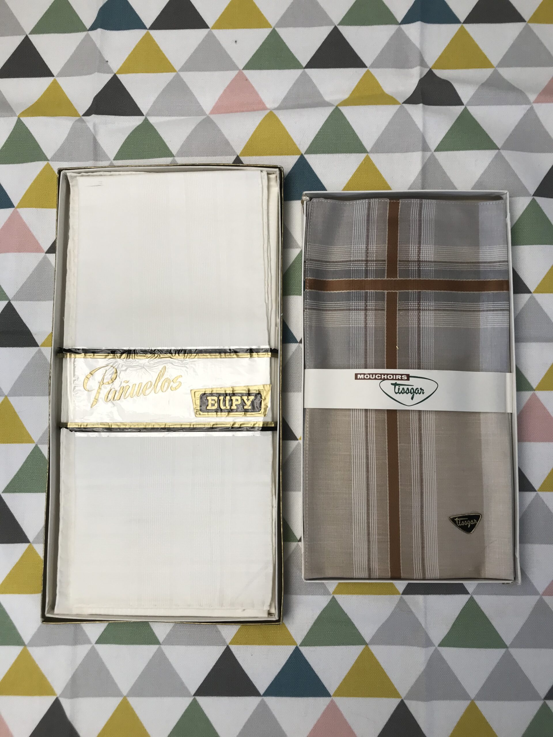 Lot de mouchoirs Tissgar vintage