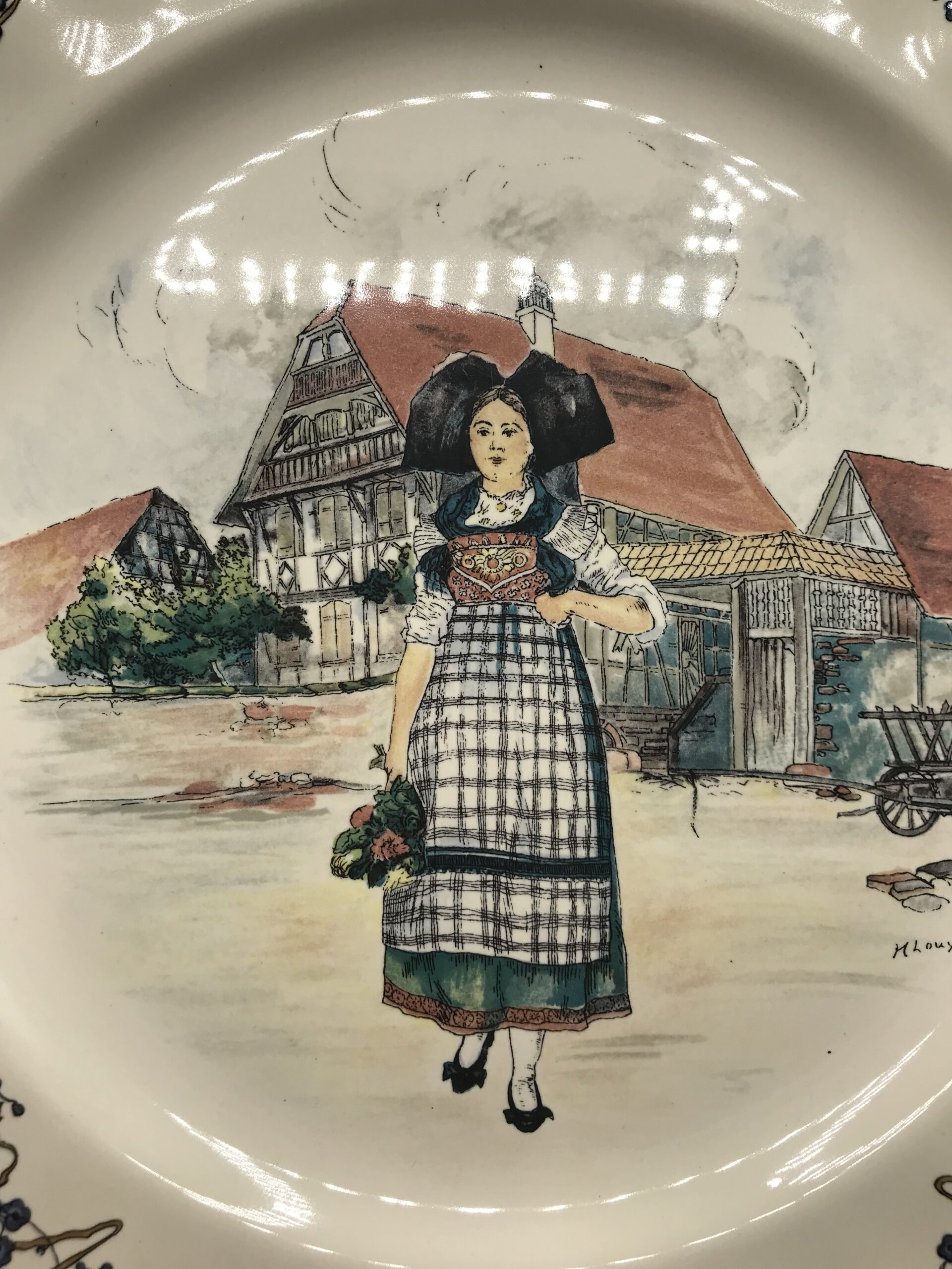 Grand plat Obernai Sarreguemines – Image 5