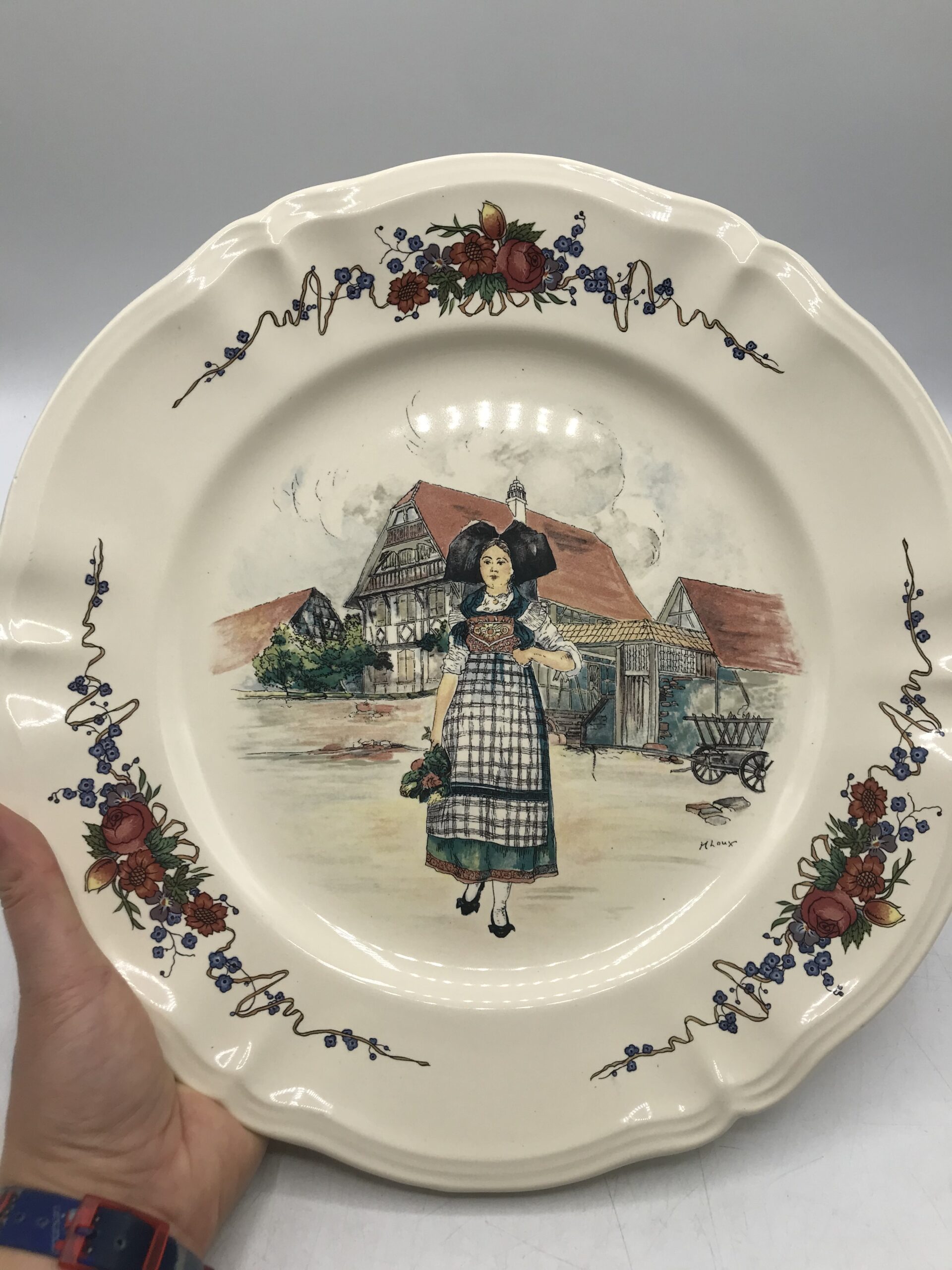 Grand plat Obernai Sarreguemines – Image 6