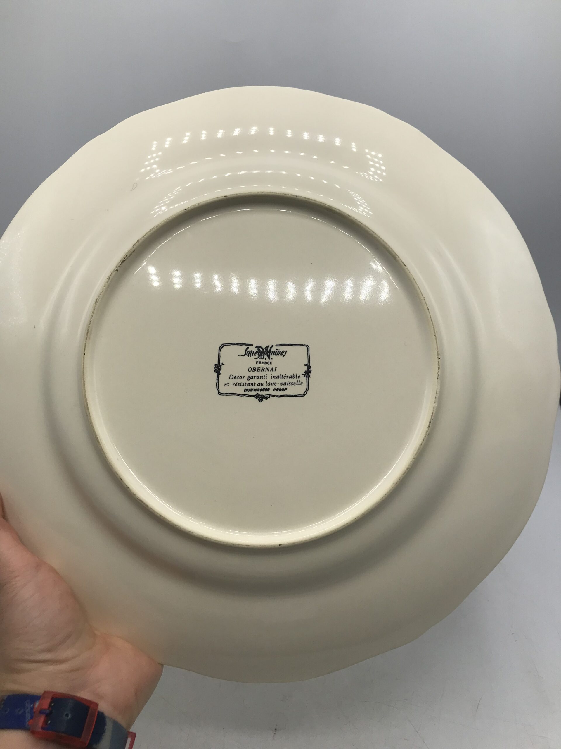 Grand plat Obernai Sarreguemines – Image 4